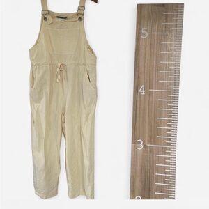 Yellow Overalls with Adjustable Straps